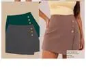 Short Saia Botões (Alfaiataria Premium), foto 1 de 1