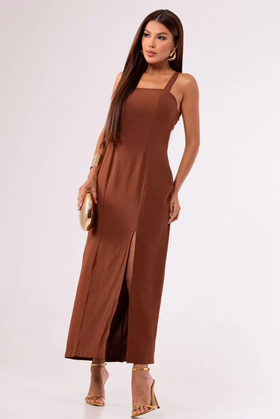 Vestido Amarração nas Costas, foto 1 de 4