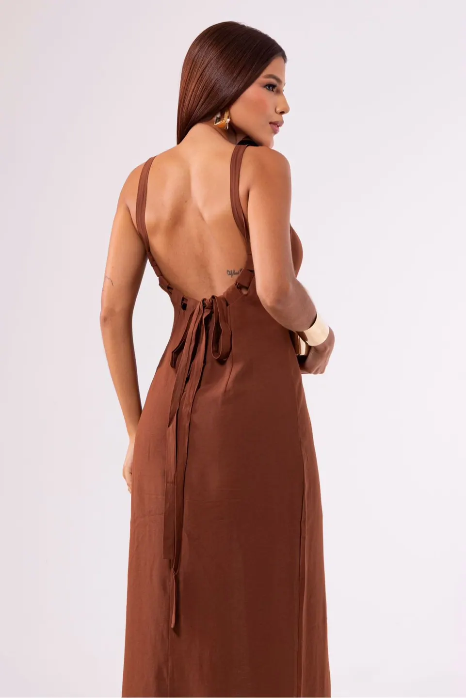 Vestido Amarração nas Costas, foto 2 de 4