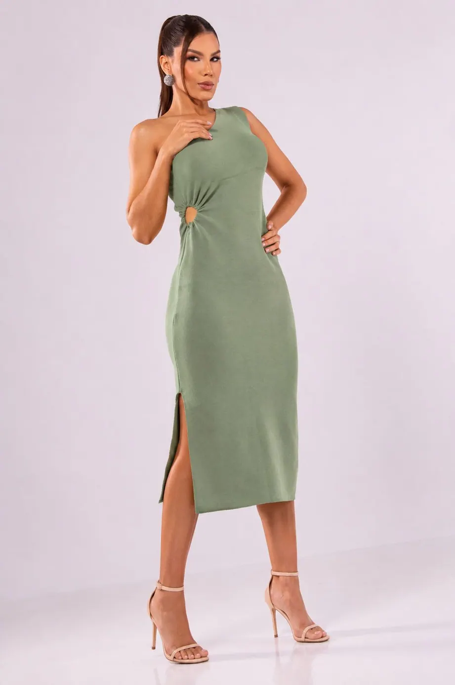 Vestido Amarração no Pescoço, foto 1 de 3